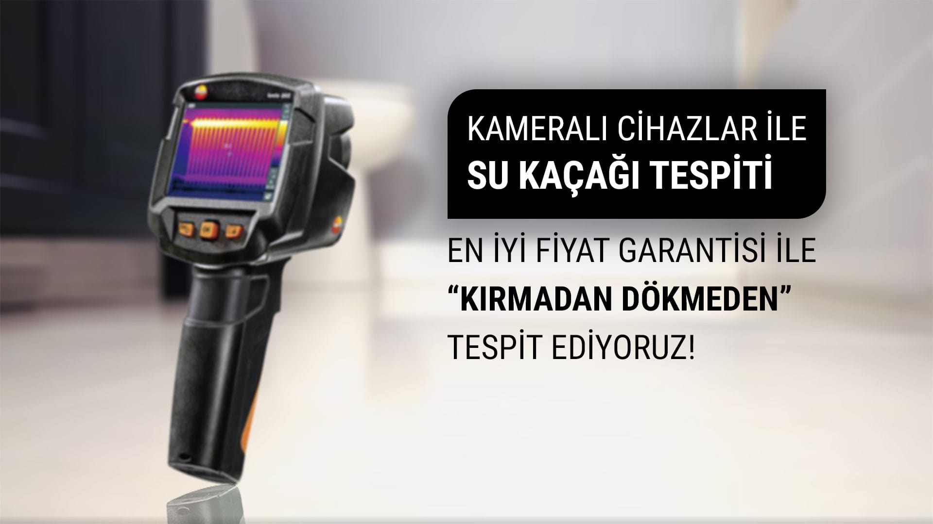 Derince Su Kaçağı Tespiti
